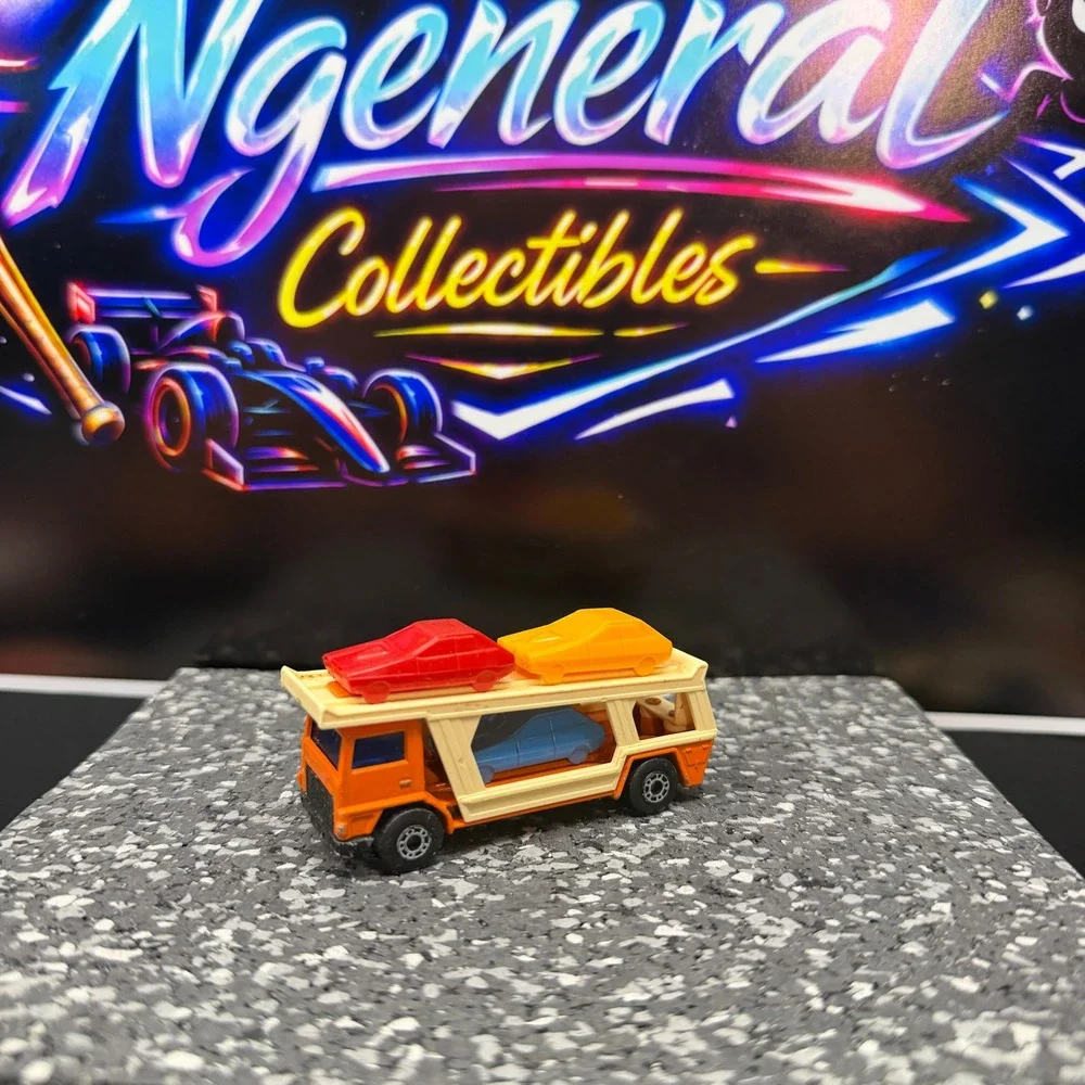 Matchbox Superfast No 11 Car Transporter Orange 1976 Lesney Made in England